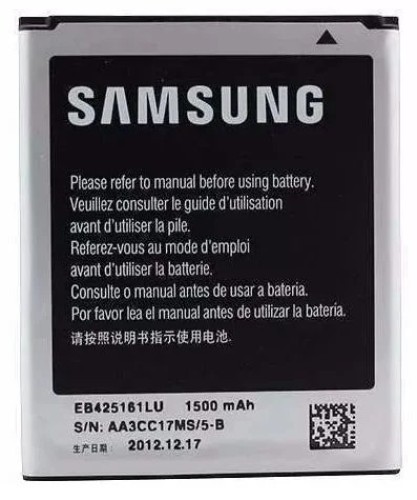 359-0-Bateria Samsung J1 mini Modelo EB-425161LU Capacidade 1500 mAh