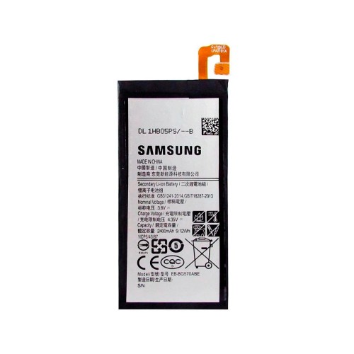 394-0-Bateria Samsung J5 Prime Samsung Modelo  EB-BG570ABE Capacidade 2400 mAh