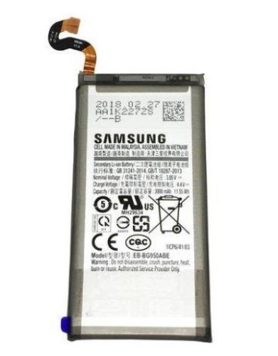 402-0-Bateria Samsung Galaxy S8 EB-BG950ABE Capacidade 3000 mAh