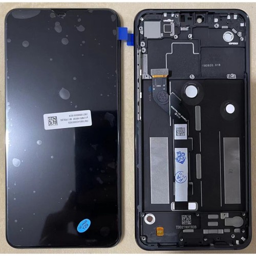 415-825-Tela Frontal Touch Display Xiaomi Redmi Mi 8 Lite M1808d2tg C/Aro Original - Preto