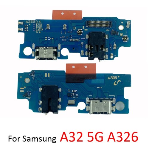 535-0-Flex Placa Conector De Carga Dock Samsung Glaxy A32 5G SM-A326