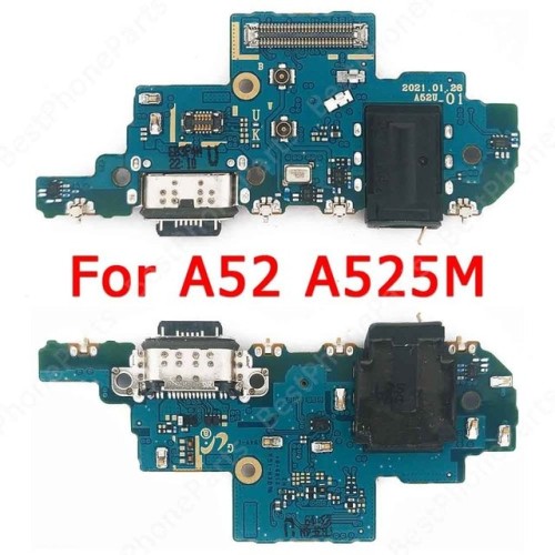 540-0-Flex Placa Conector De Carga Dock Samsung Galaxy A52 Sm-A525f SM-A5260b