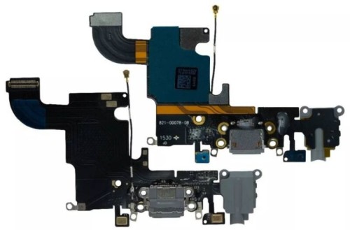 569-0-Flex Placa Conector De Carga Dock Apple Iphone 6S A1633 A1688 1 Linha