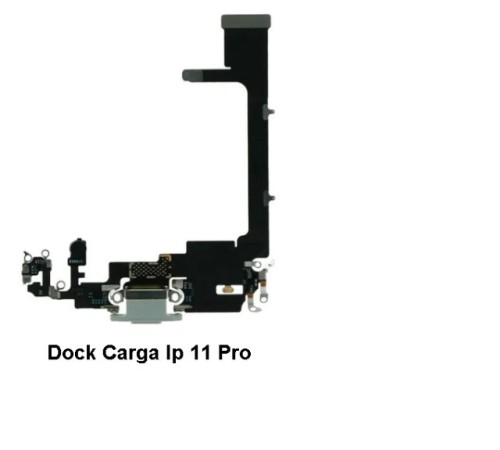 582-0-Flex Placa Conector De Carga Dock Apple Iphone 11 Pro A2160 A2217 A2215