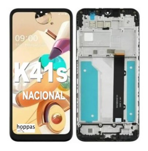 594-929-Tela Frontal Touch Display LG K41s X410 Bmw - C/ARO Original Nacional