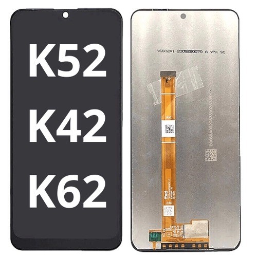 597-0-Tela Frontal Touch Display LG K42 LM-K420 LMK420 K52 LM-K520 LMK520 K62 LM-K525 LMK525 S/Aro Original Nacional