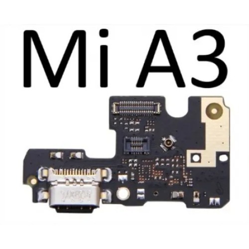 607-0-Flex Placa Conector De Carga Dock Xiaomi Redmi Mi A3 M1906f9shb