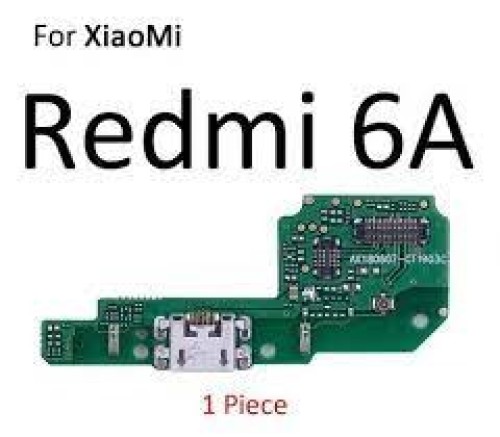 609-0-Flex Placa Conector De Carga Dock Xiaomi Redmi 6 Redmi 6A