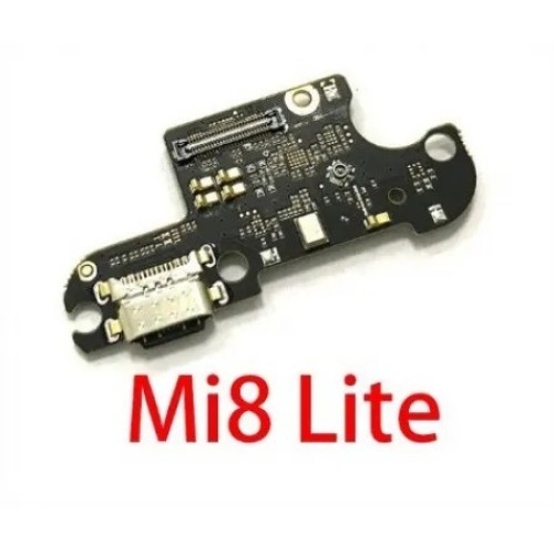 613-0-Flex Placa Conector De Carga Dock Xiaomi Redmi MI 8/MI 8 LITE