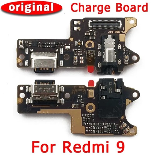 617-0-Flex Placa Conector De Carga Dock Xiaomi Redmi 9 M2004J19G