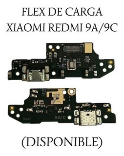 620-0-Flex Placa Conector De Carga Dock Xiaomi Redmi 9A/Redmi 9C