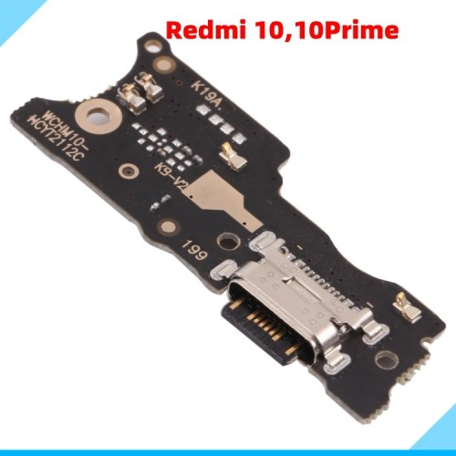 623-0-Flex Placa Conector De Carga Dock Xiaomi Redmi 10 / Redmi 10 Prime