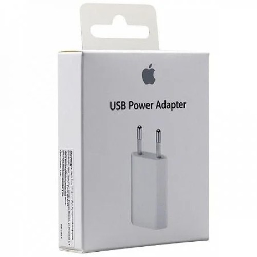 696-0-Fonte Carregador USB Tomada de 5W Apple C/Saida Usb Original Lacrado 