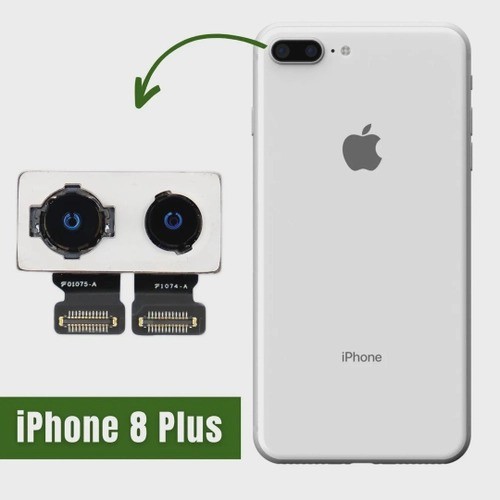761-0-Câmera Traseira Apple Iphone 8 Plus A1864 A1897 A1898