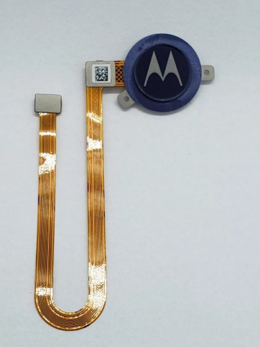 772-1056-Flex Botão Home Biometria Motorola G8 Power Lite Xt-2055 Original Novo - Azul