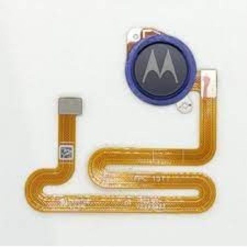 780-1060-Flex Botão Home Biometria Motorola G8 Plus Xt2019 Original Novo - Azul