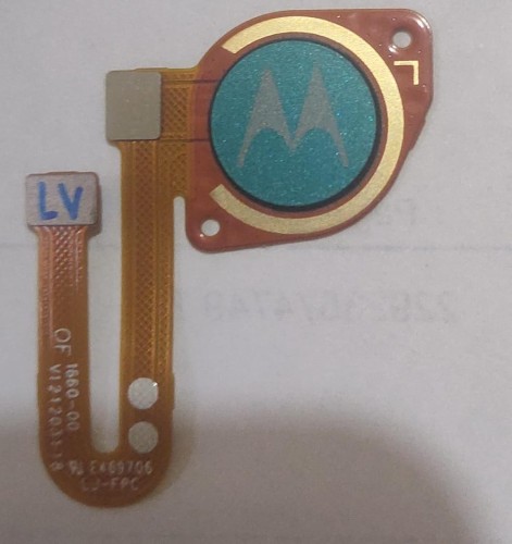 784-0-Flex Botão Home Biometria Motorola E7 Xt2095-1 Original Novo