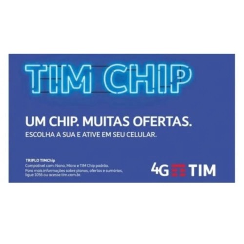 868-0-Chip Tim S/Recarga 