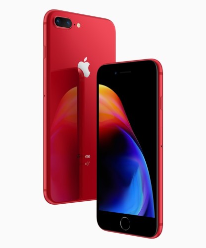 905-1138-Smartphone Apple IPhone 8 Plus 64GB Tela 5.5 Câmera 12MP Frontal 7MP IOS 12 Modelo (CPO) - Vermelho