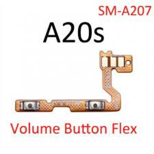 985-1204-Cabo Flex Botão Power e Volume Interno Samsung Galaxy A20s SM-A207 Original - Flex Volume