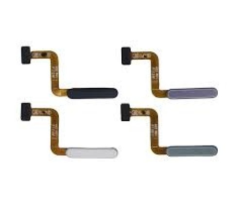 987-5518-Flex Botão Power Biometria Digital Samsung Galaxy A22 4g / A32 5g / M32 / M15 / M22 / M31s / M51 Original Cor Dourado 