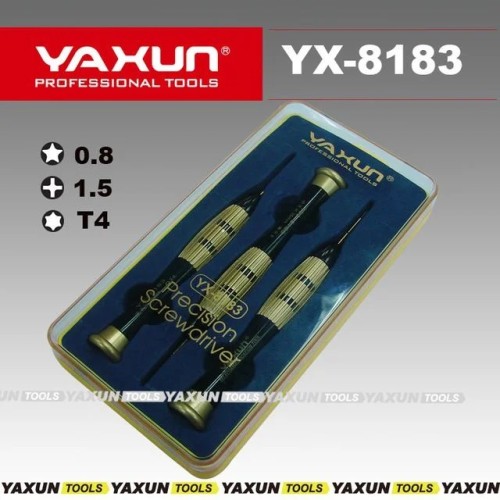 991-0-Kit Promocional 3 Chaves Luxo Super Reforçada Yaxun Yx-8183