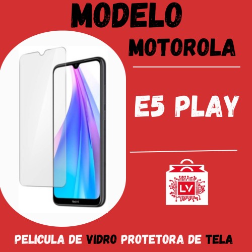 993-0-Película Protetora De Vidro Normal Moto E5 Play