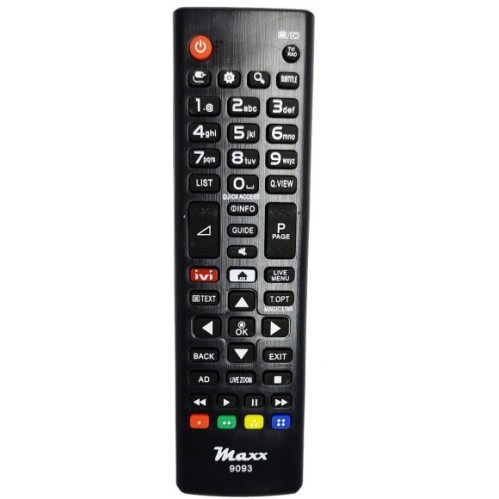 1087-0-Controle Remoto Compatível Com Tv LG Smart  Mod MAXX-9093