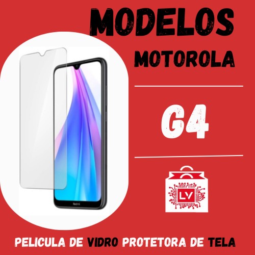 1035-0-Película Protetora De Vidro Normal Moto G4