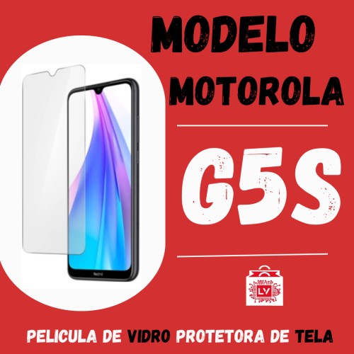 1043-0-Película Protetora De Vidro Normal Moto G5s