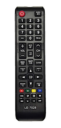 1115-0-Controle Remoto Compatível Com Tv Samsung Mod LE-7028
