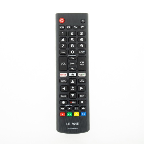 1117-0-Controle Remoto Compatível Com Tv Samsung C/Botão Netflix  Amazon Mod LE-7045
