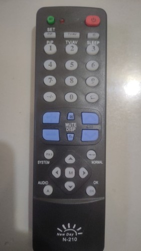 1141-0-Controle Remoto TV Universal Inteligente Sem Código N-210