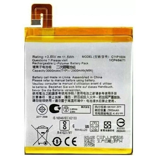 1179-0-Bateria Asus Zenfone 3 Laser Zc551Kl C11P1606 3300 mAh