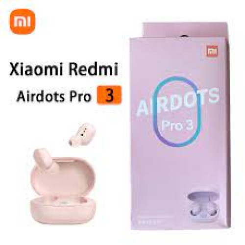 1210-0-Fone Xiaomi Redmi Airdots PRO 3 Bluetooth 5.0 Air Dots Headset C/Microfone 1 Linha Cor:Rose