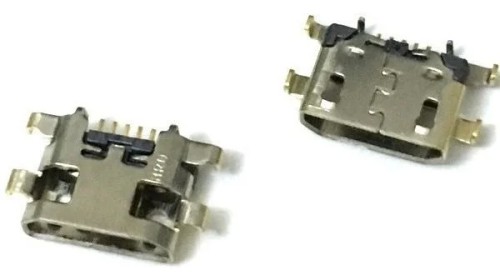 1300-0-Conector Carga Solda Micro V8 Compatíveis Samsung A10s Sm-a107f  Original