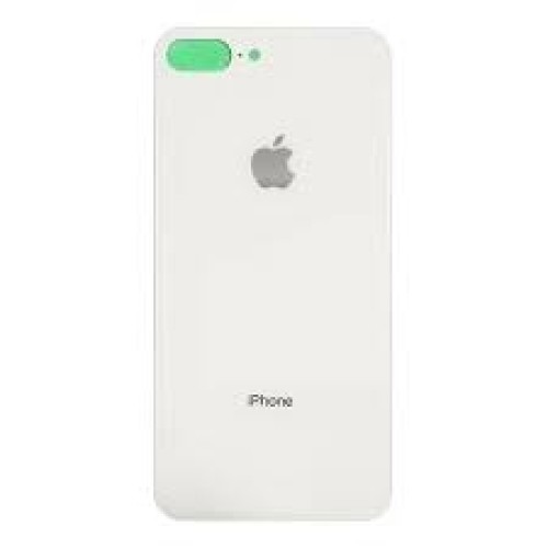 1317-1300-Tampa Traseira De Vidro Furo Grande Apple Iphone 8 Plus A1864 Cor Branco