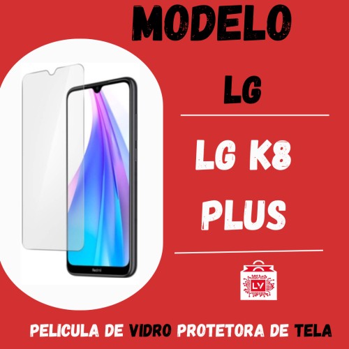 1314-0-Película Protetora De Vidro Normal LG K8 Plus