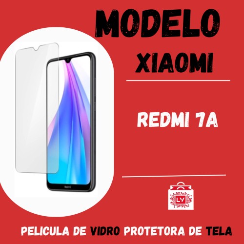 1369-0-Película Protetora De Vidro Normal Xiaomi Redmi 7A
