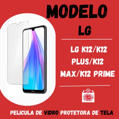 1321-0-Película Protetora De Vidro Normal LG K12 / K12 Plus / K12 Max / K12 Prime