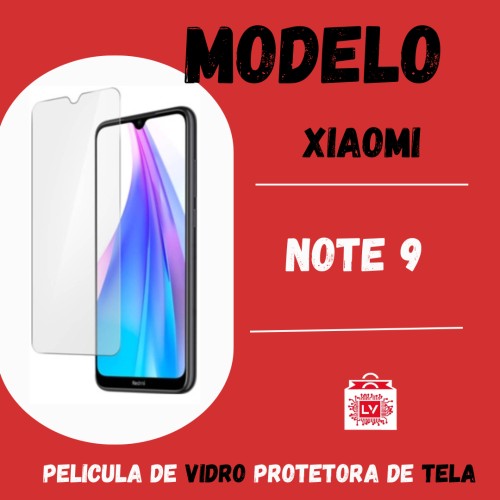 1390-0-Película Protetora De Vidro Normal Xiaomi  Note 9