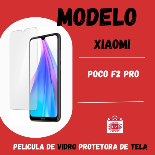 1412-0-Película Protetora De Vidro Normal Xiaomi Poco F2 Pro