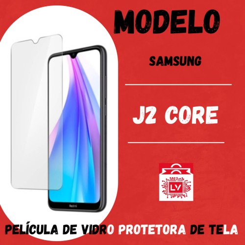 1425-0-Película Protetora De Vidro Normal Samsung J2 Core