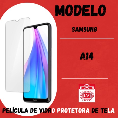 1464-0-Película Protetora De Vidro Normal Samsung A14