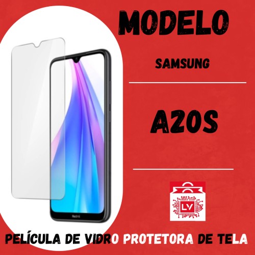1466-0-Película Protetora De Vidro Normal Samsung A20s