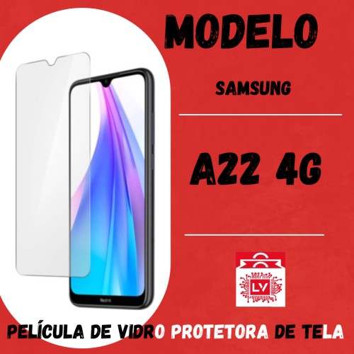 1467-0-Película Protetora De Vidro Normal Samsung A22 4G