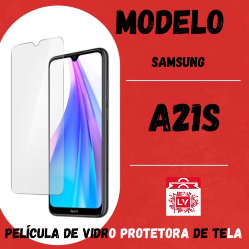 1469-0-Película Protetora De Vidro Normal Samsung A21s