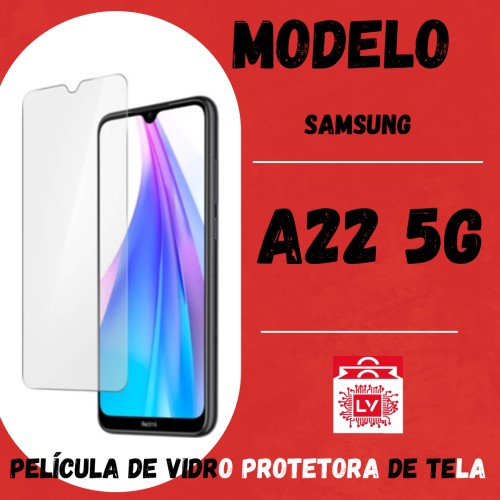 1470-0-Película Protetora De Vidro Normal Samsung A22 5G