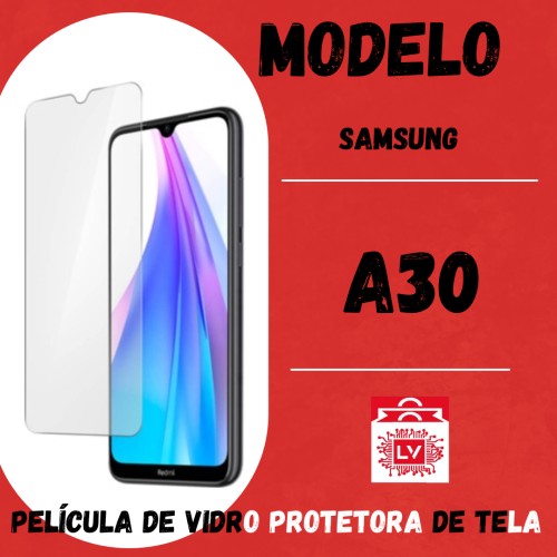 1473-0-Película Protetora De Vidro Normal Samsung A30