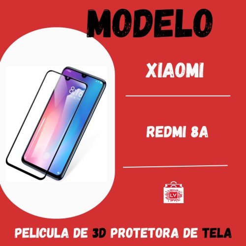 1512-0-Película 3D Xiaomi Redmi 8A